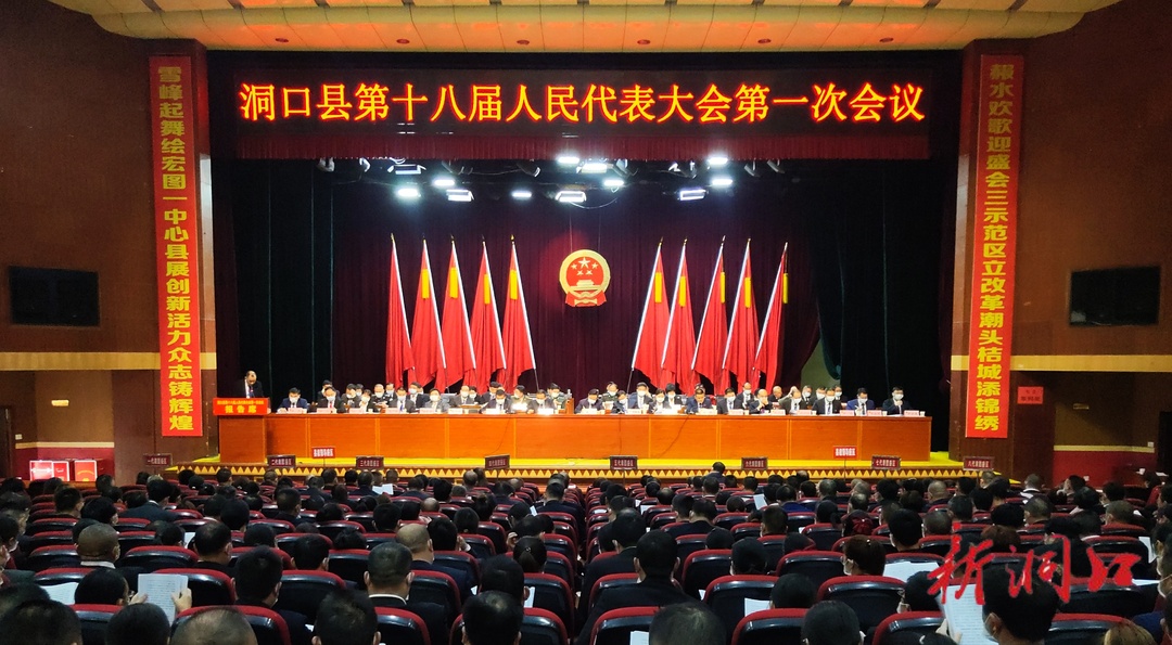 洞口县第十八届人民代表大会第一次会议举行第二次全体会议