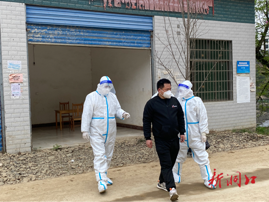 洞口县古楼乡举行疫情防控应急演练