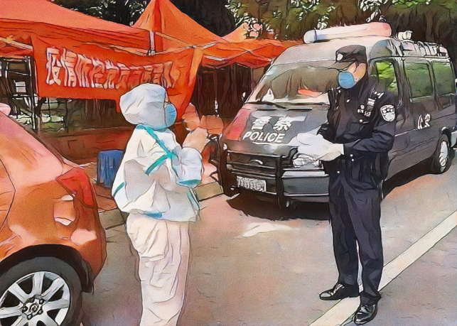 交通卡口工作人员个人防护不容忽视！