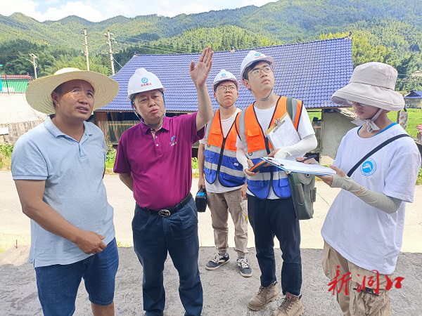 乡村来了个“房”医生——湖南科技大学土木工程学院赴罗溪瑶族乡开展自建房安全隐患排查工作