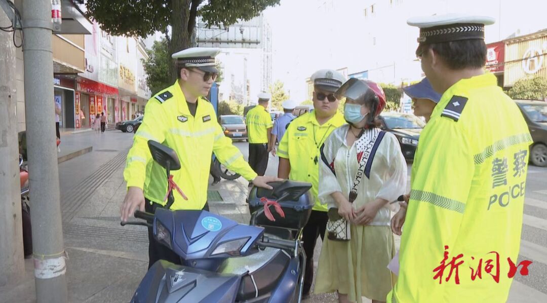 县公安局交警大队开展道路交通秩序集中整治行动