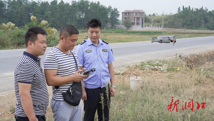 高沙镇：无人机巡田制止耕地抛荒保粮食稳产