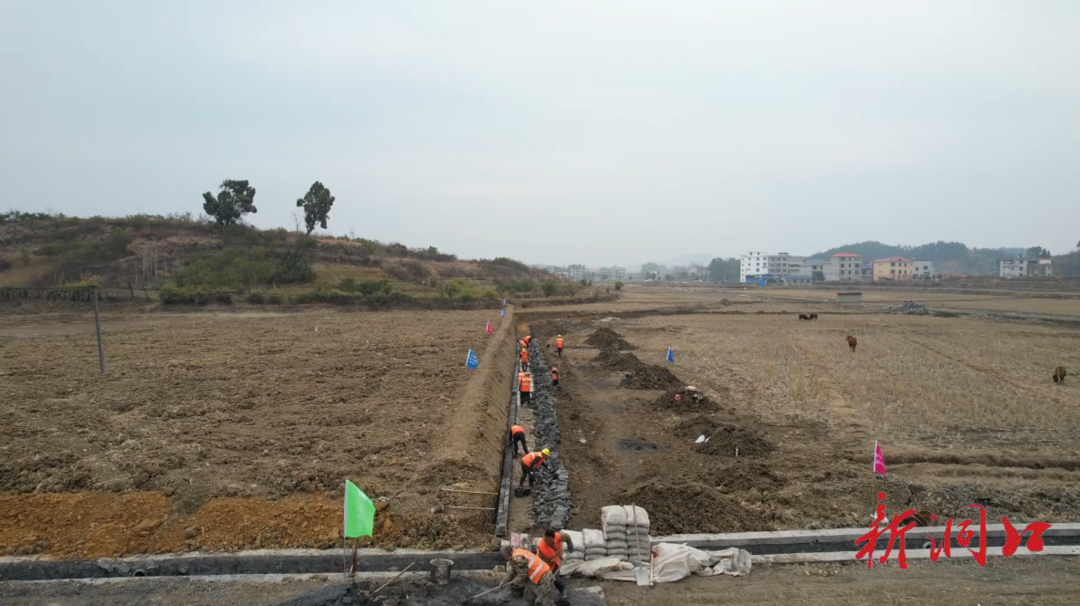 石江镇：高标准农田建设加速 确保不误春耕农时