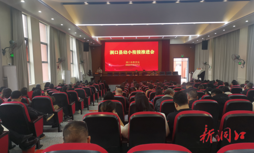洞口县召开幼小衔接工作推进会