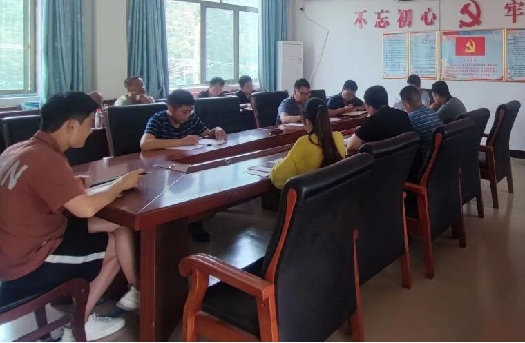 桐山乡开展端午节前廉政教育活动