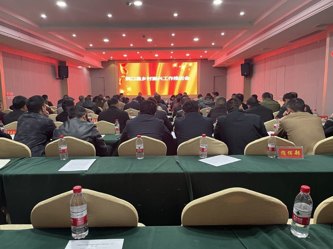 洞口县召开乡村振兴工作推进会