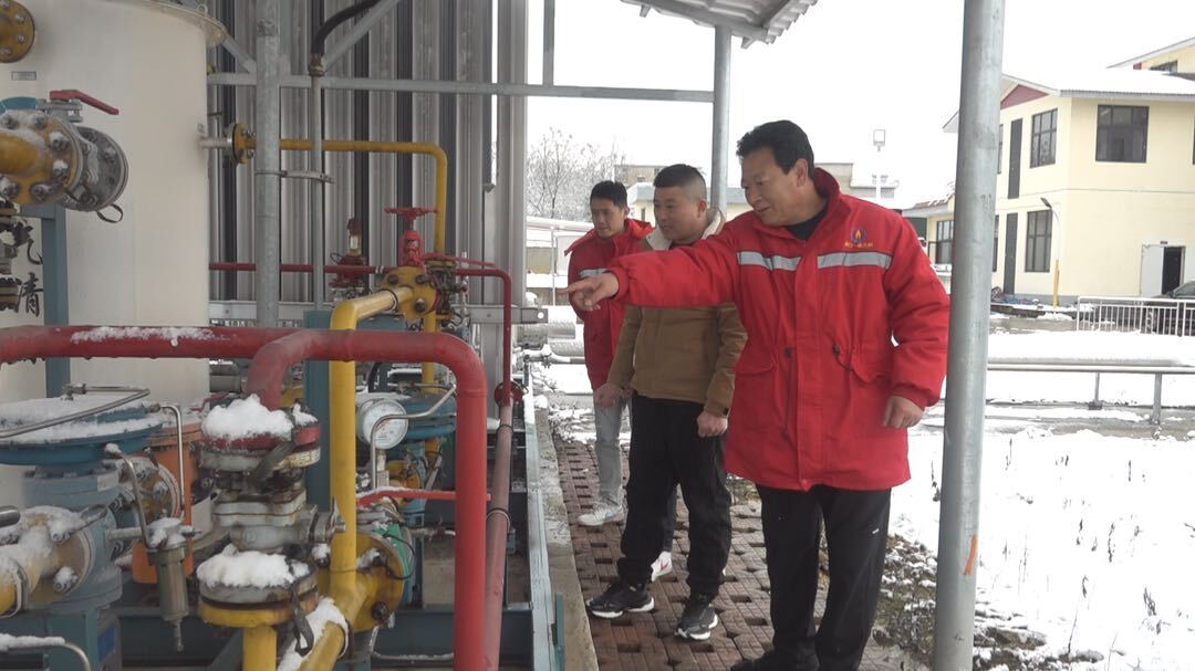 县住建局燃气办：积极应对雨雪天气 保障城乡居民生活用气