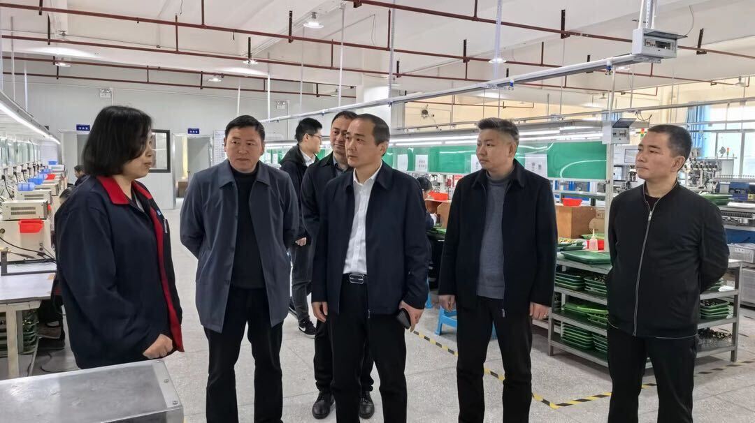 贺永亮到洞口经开区调研企业节后复工复产情况