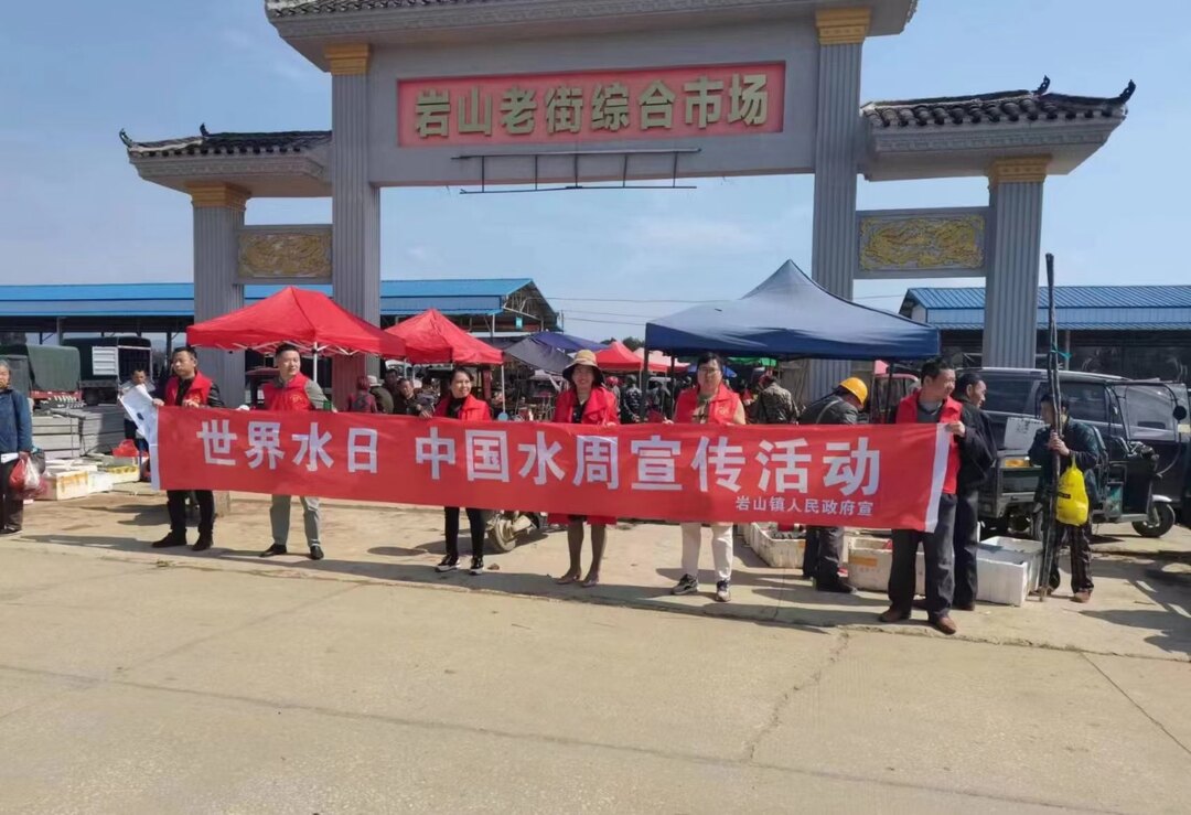 岩山镇开展“世界水日 中国水周”宣传活动