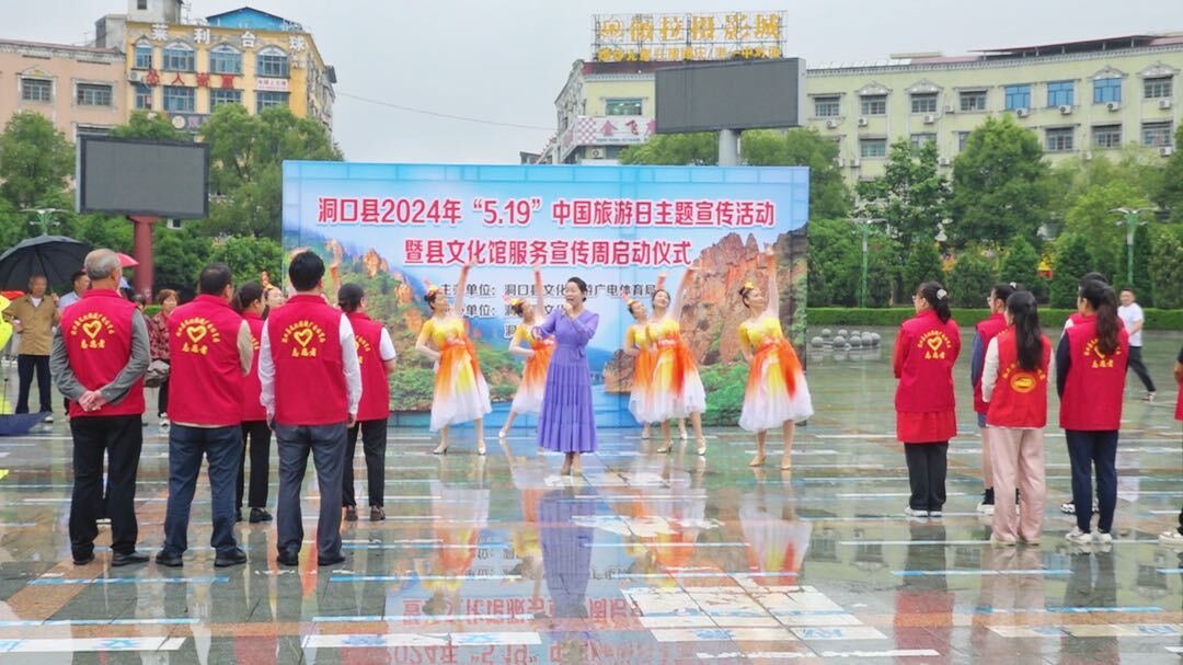洞口县举行“5.19中国旅游日”主题宣传活动