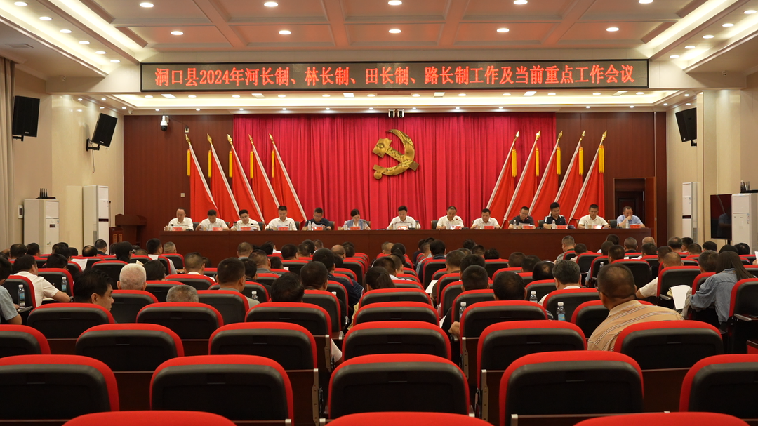 洞口县召开河长制、林长制、田长制、路长制工作及当前重点工作会议(图1)