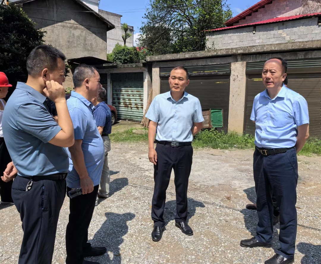贺永亮调研推进城区道路建设、内涝防范治理等工作