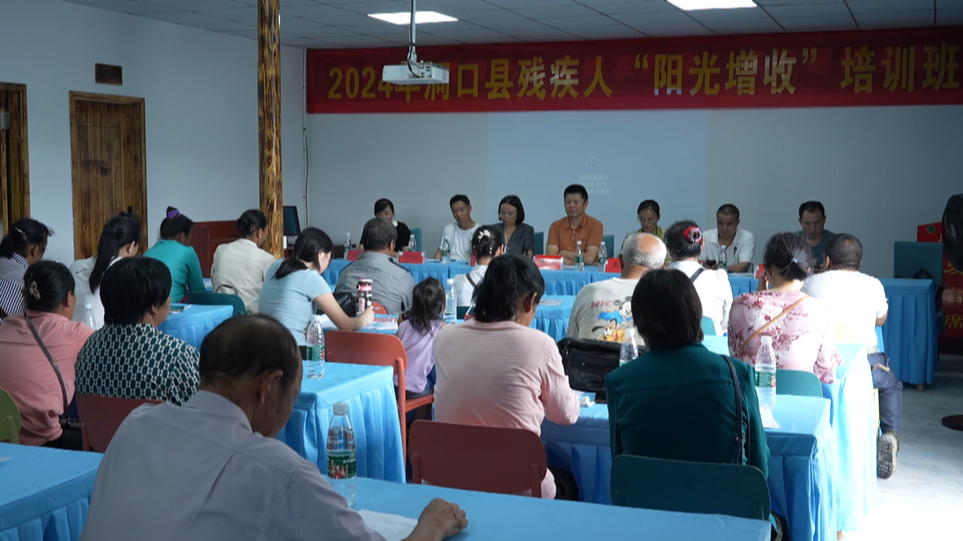 洞口：实施阳光增收计划 拓宽残疾人致富路(图3)
