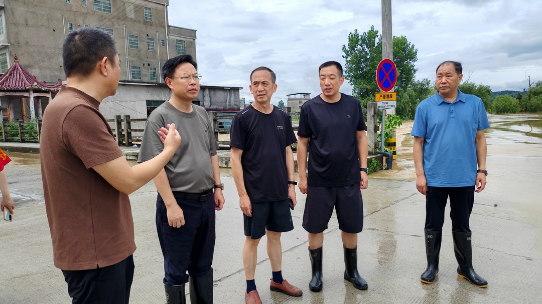 吴韬检查调度防汛救灾工作：全力以赴打好防汛抢险“主动仗”(图1)