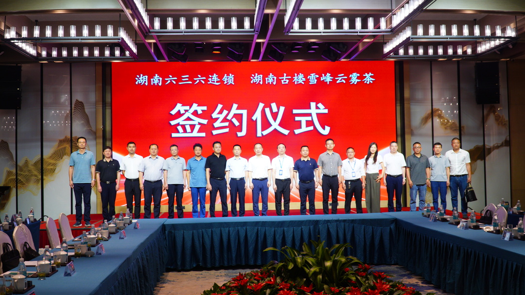 洞口雪峰茶产品发布推介会在郴州举行(图2)