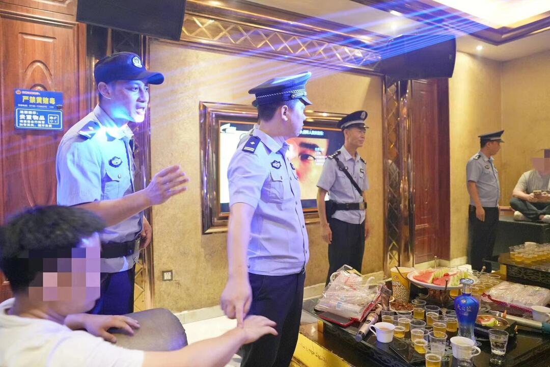 洞口公安启动夏夜治安巡查宣防集中统一行动(图3)