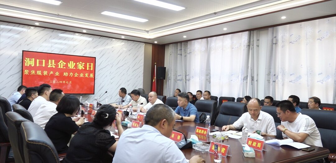 聚焦服装产业 助力企业发展——洞口县举行“企业家日”活动(图3)