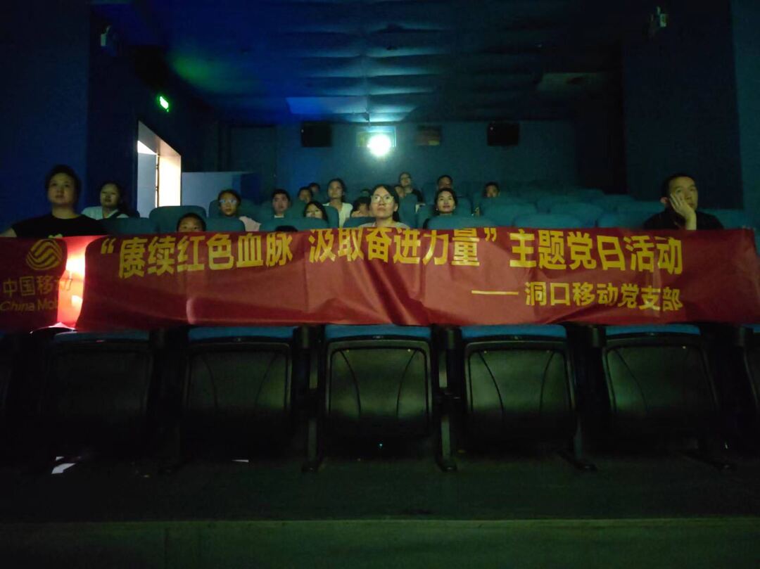 湖南移动洞口分公司开展“赓续红色血脉，汲取奋进力量”主题党日活动