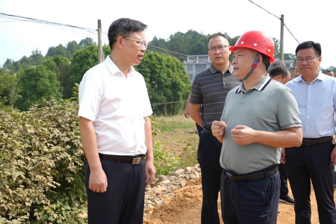 吴韬调研重点项目建设工作