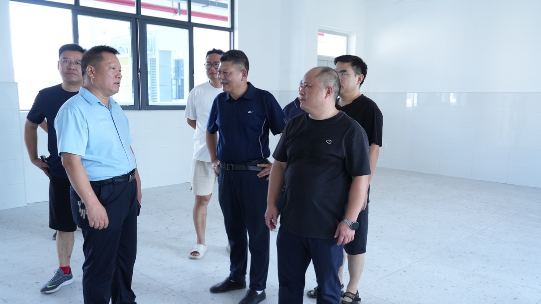 肖黎明督导重点项目建设工作(图2)