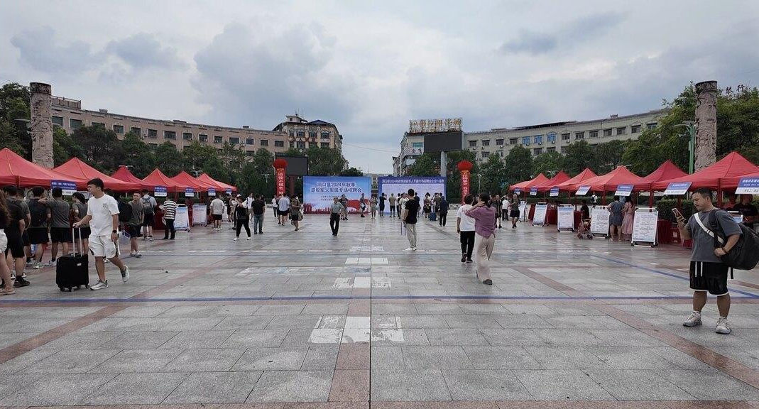 洞口县举办2024年秋季退役军人军属专场招聘会(图1)