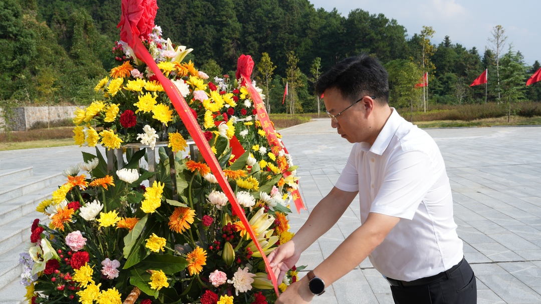 洞口举行烈士纪念日公祭活动：缅怀革命先烈 凝聚奋进力量(图4)