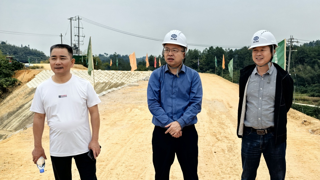 罗颢督导重点项目建设工作(图2)