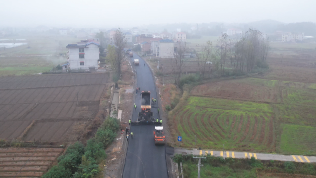 黄高公路改建项目开启“加速跑”模式