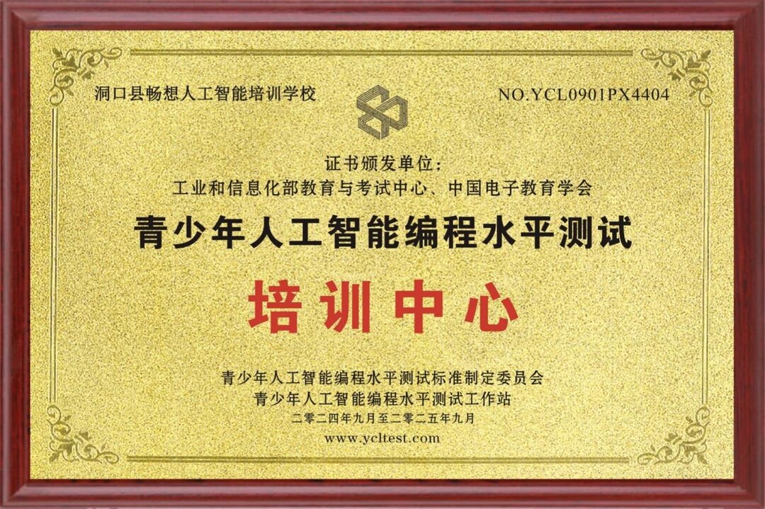 “青少年人工智能编程水平测试培训中心”落户洞口县(图2)