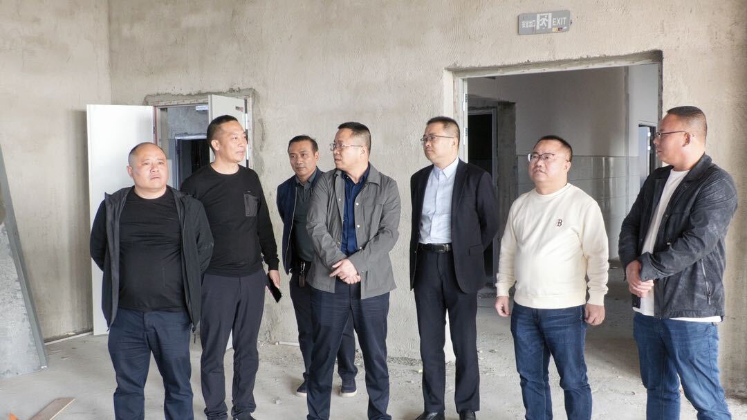 罗颢督导重点项目建设工作