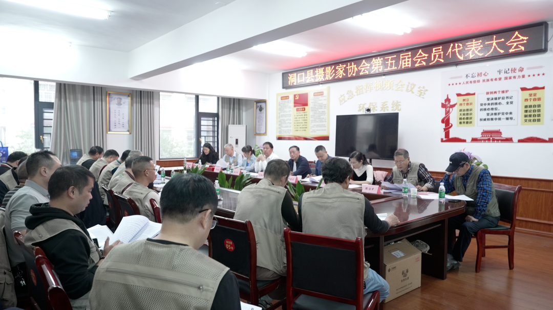 洞口县摄影家协会完成换届选举(图1)