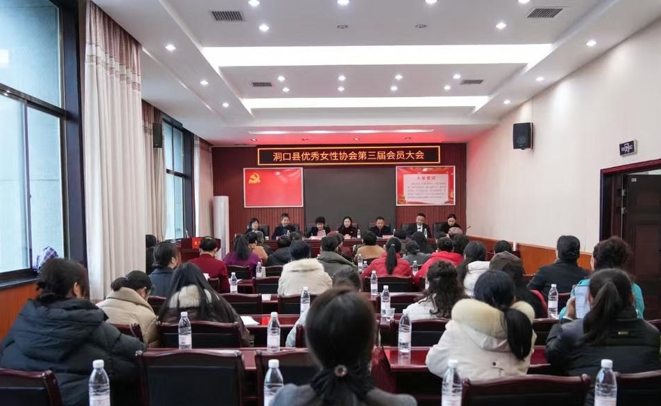 “强信心、重担当、敢作为、塑形象”  ——洞口县优秀女性协会圆满完成换届选举(图1)