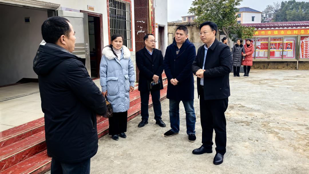 ﻿吴韬到雪峰街道、竹市镇调研乡村振兴工作