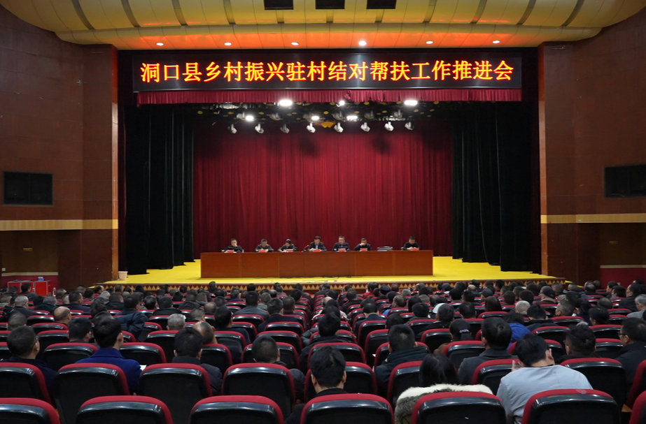 ﻿洞口县召开乡村振兴驻村结对帮扶工作推进会