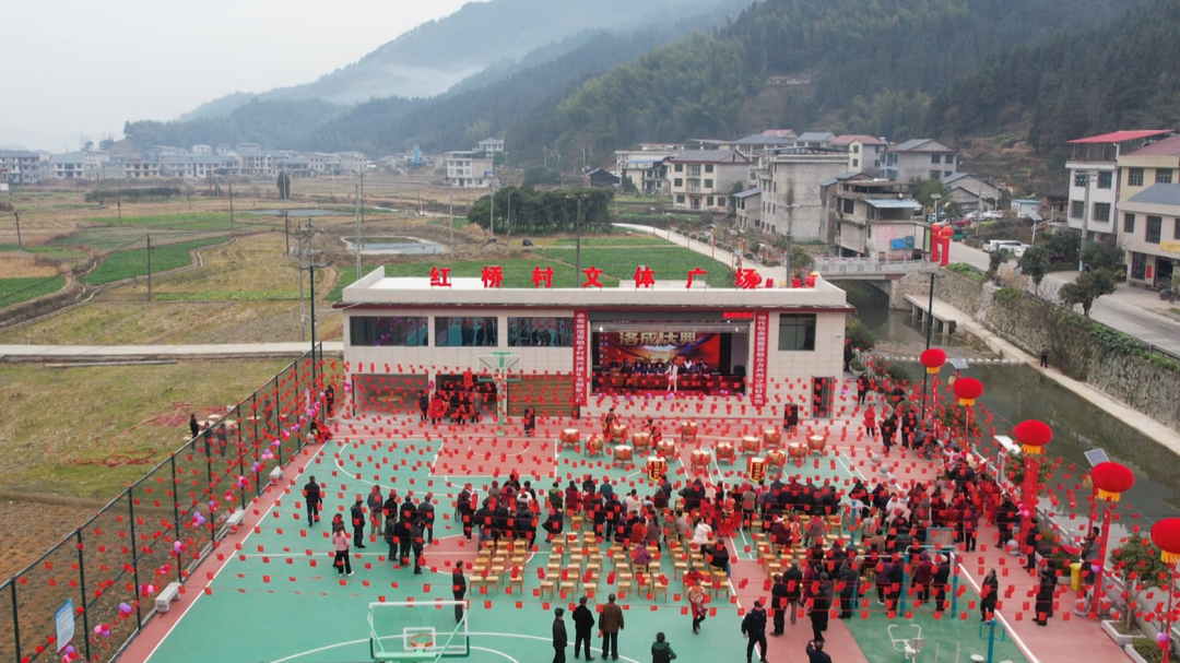 江口镇：搭建村级文体广场 助力乡村文化振兴