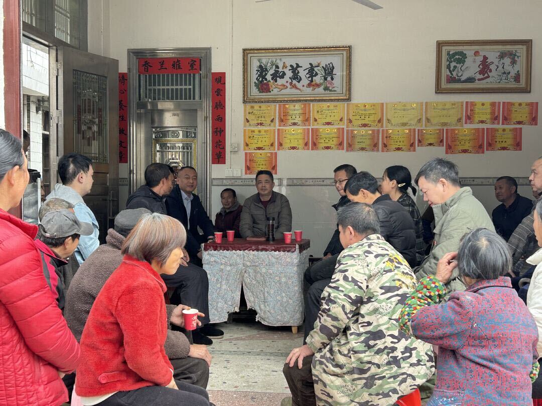 向书宏到桐山乡椒林村开展院落恳谈会