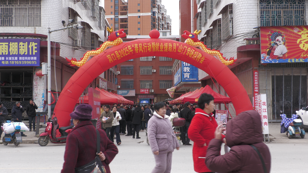 ​“春风行动”到乡镇 精准设岗促就业