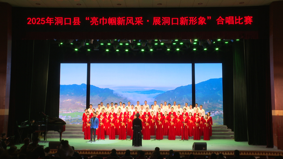 2025年洞口县“亮巾帼新风采•展洞口新形象”合唱比赛圆满落幕