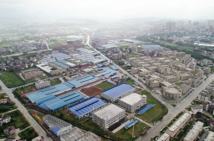 ﻿洞口经开区完成市政设施移交