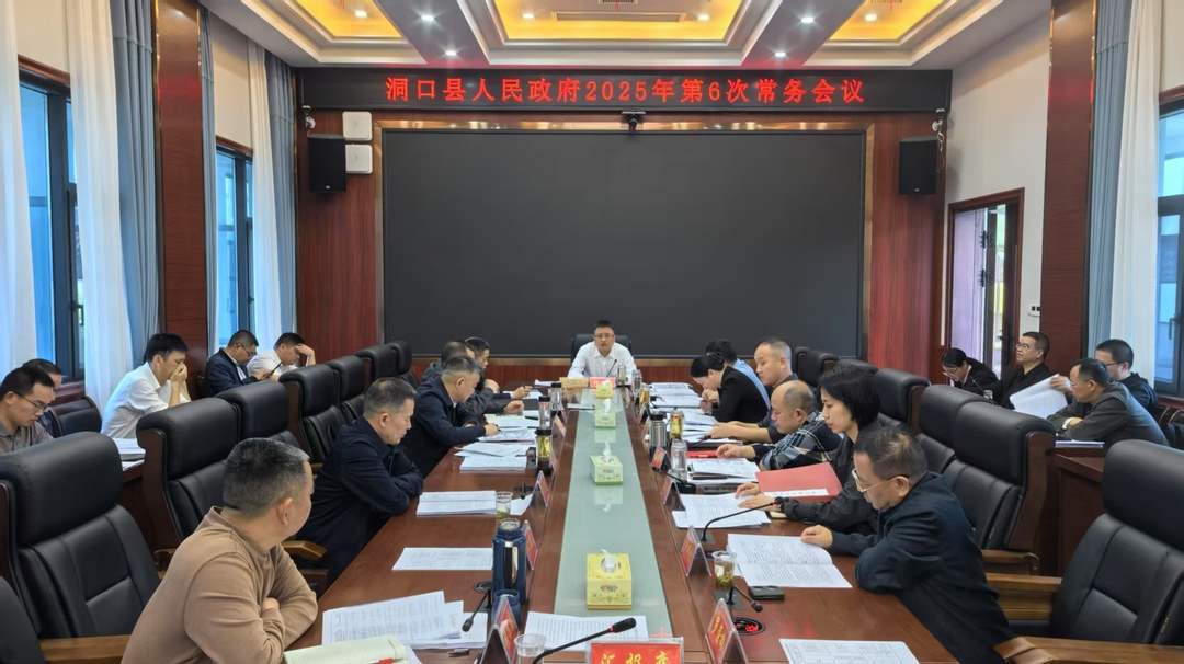 县政府召开2025年第6次常务会议