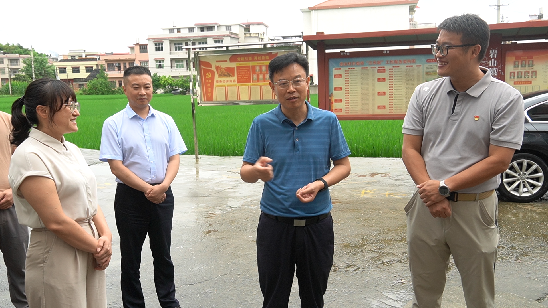 吳韜走訪調(diào)研新一輪省派駐村工作隊工作并督導防汛備汛工作