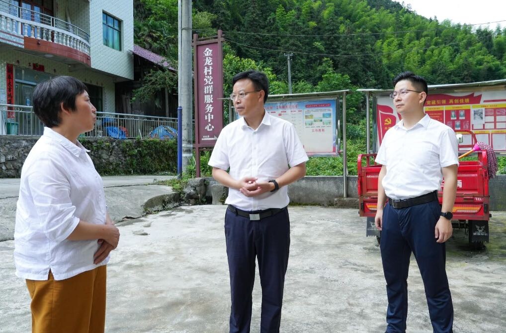 吴韬到乡镇调研基层党建和乡村振兴等工作