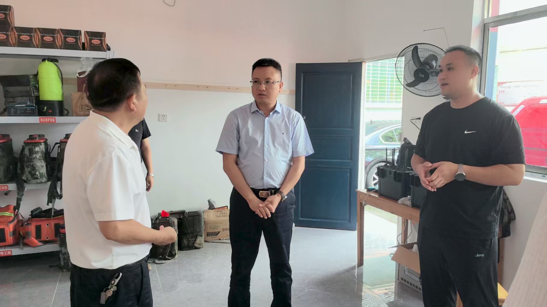 许治国调研督导森林防灭火队伍建设和防溺水工作
