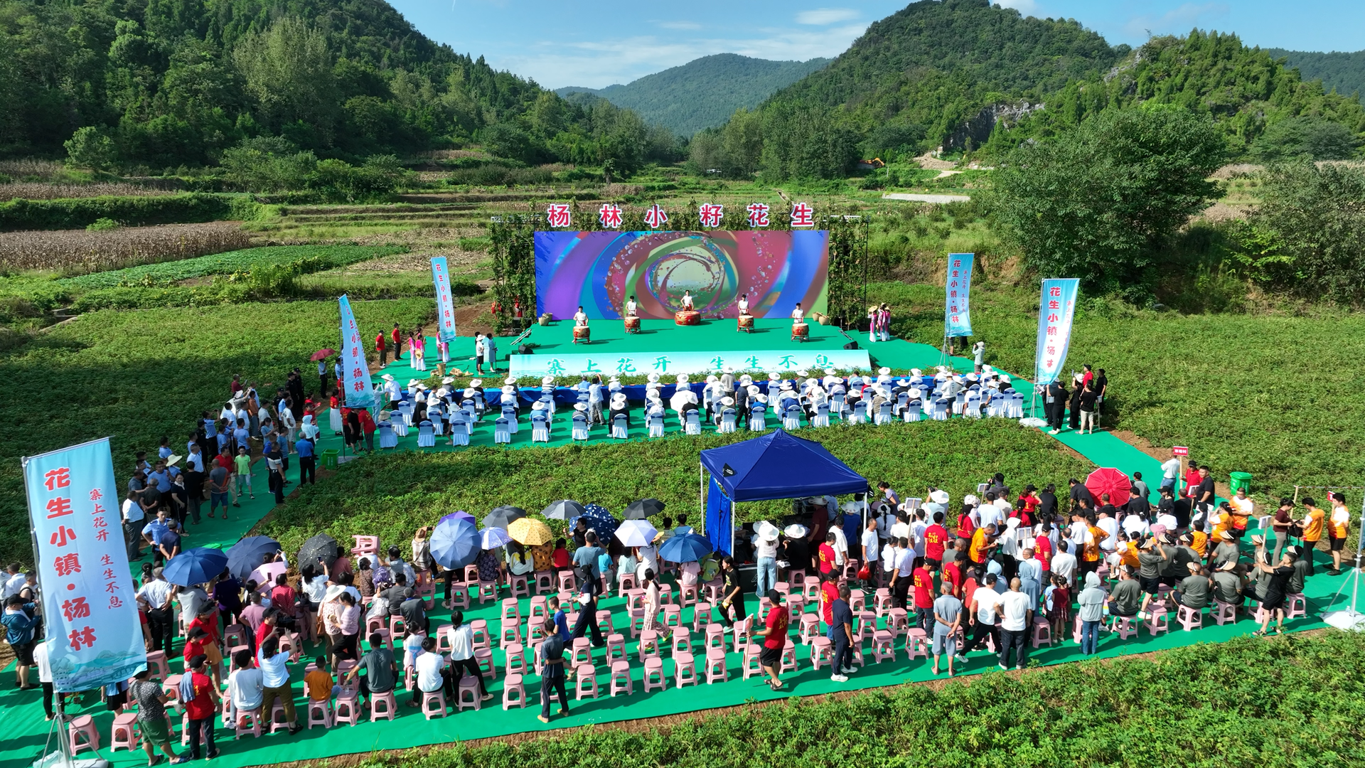 洞口县：趣味运动会遇花生推介 农旅融合绘振兴图景