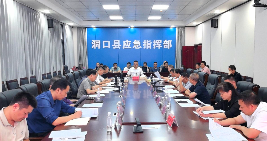 洞口县召开“两节”期间安全生产暨秸秆焚烧工作视频调度会