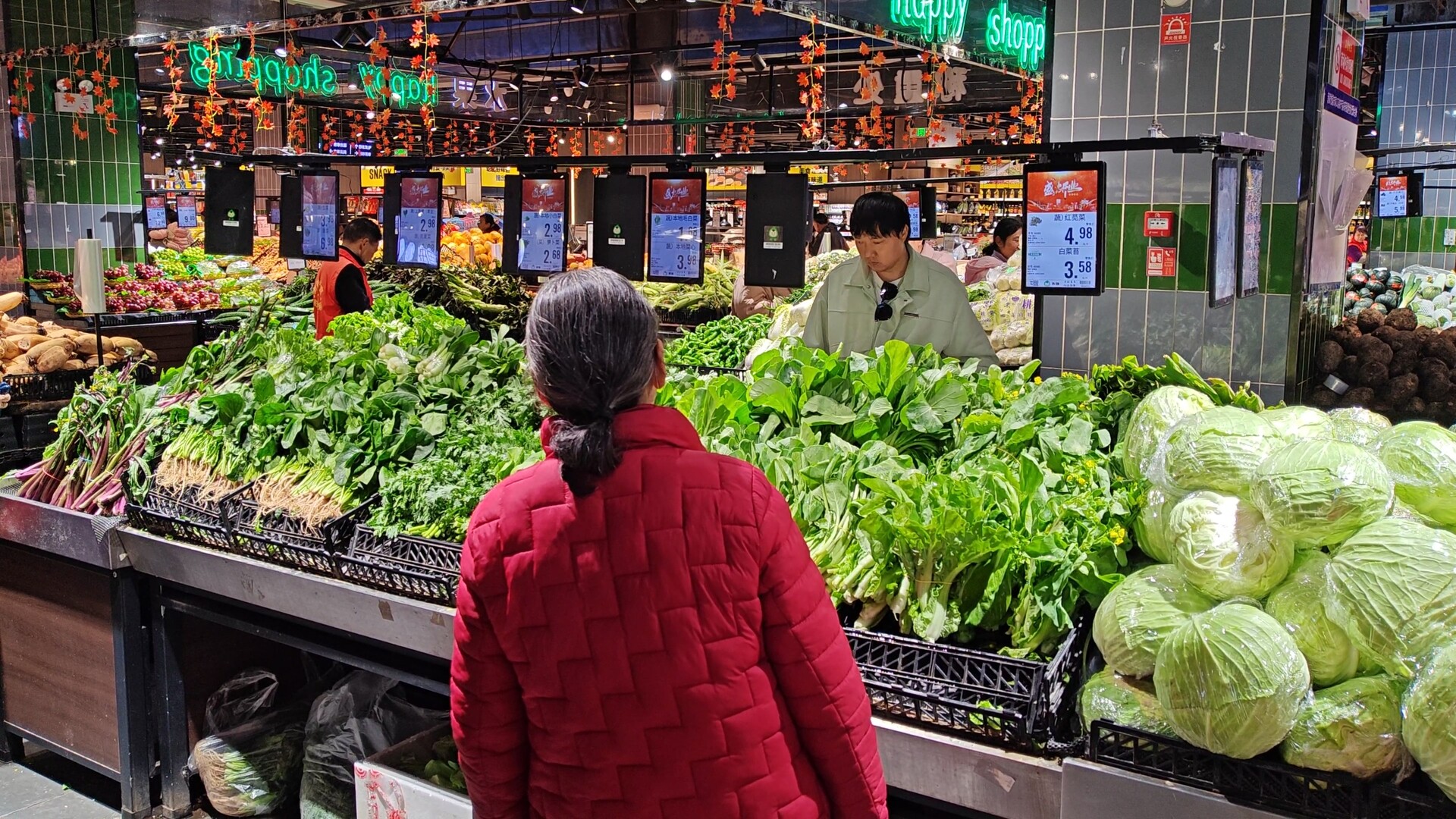 洞口：冬日“菜篮子”丰盈价稳