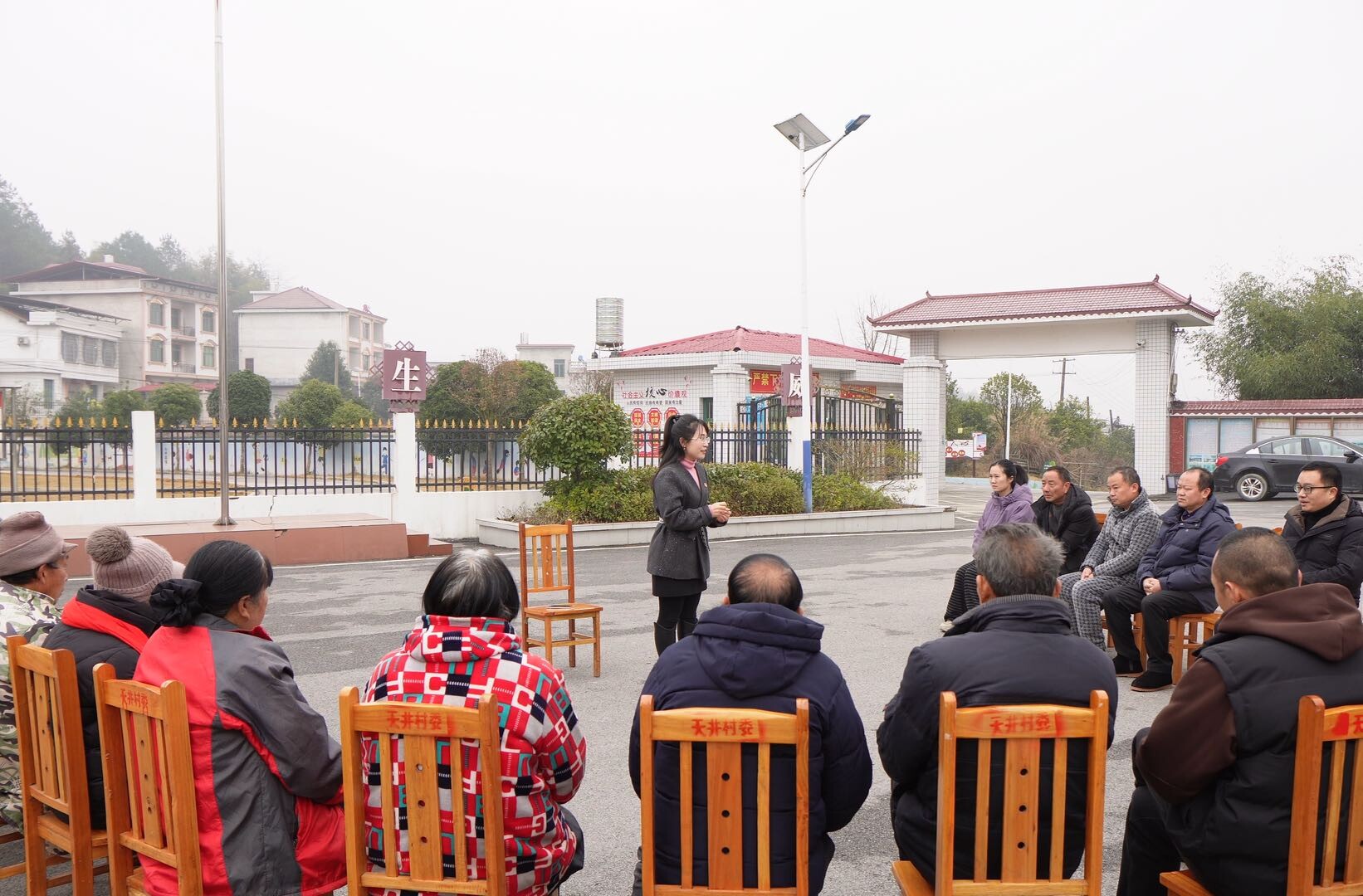 市委宣讲小分队深入我县开展党的二十届四中全会精神微宣讲