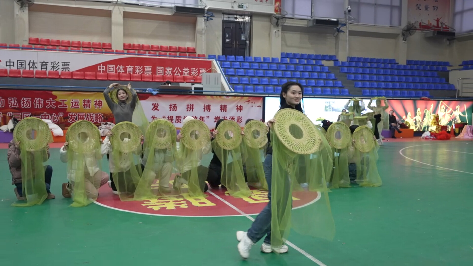 洞口县喜迎新春文化喜乐汇系列活动进入彩排阶段