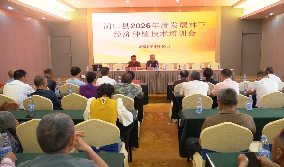 洞口县2026年度发展林下经济种植技术培训会召开