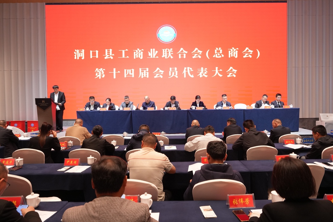 洞口县工商业联合会（总商会）第十四届会员代表大会召开(图1)